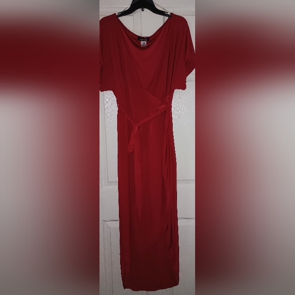 Asoph faux wrap dress - Picture 2 of 3